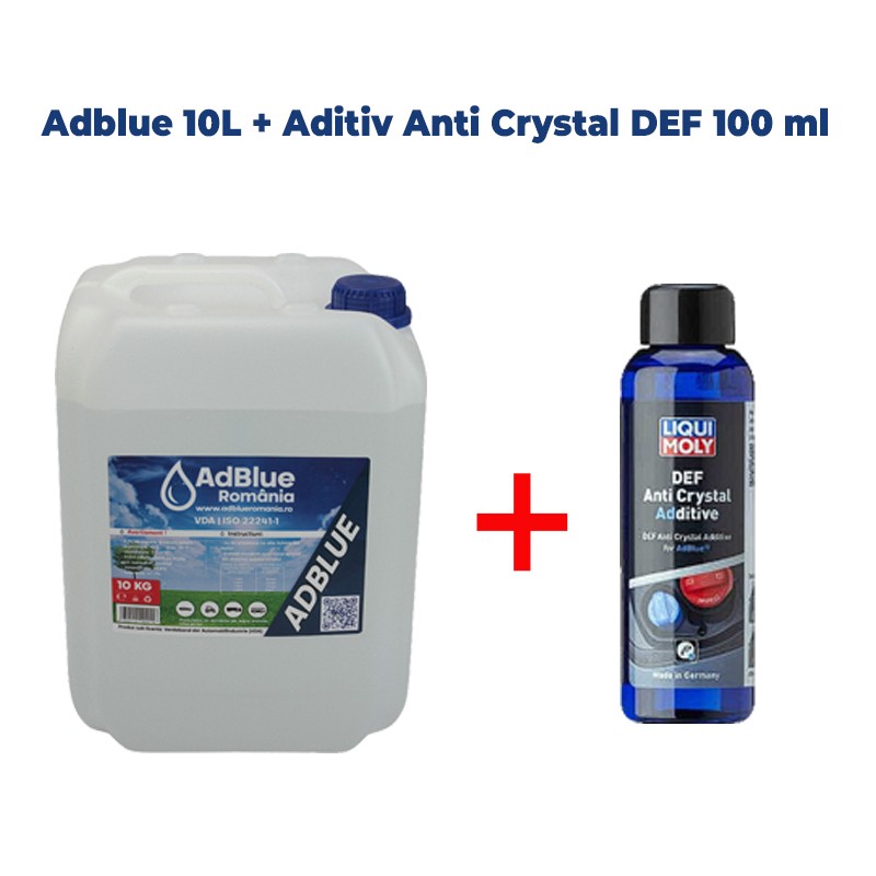 27112025 Pachet Adblue 10L & Aditiv Anti Crystal DEF 100 ml MTR 